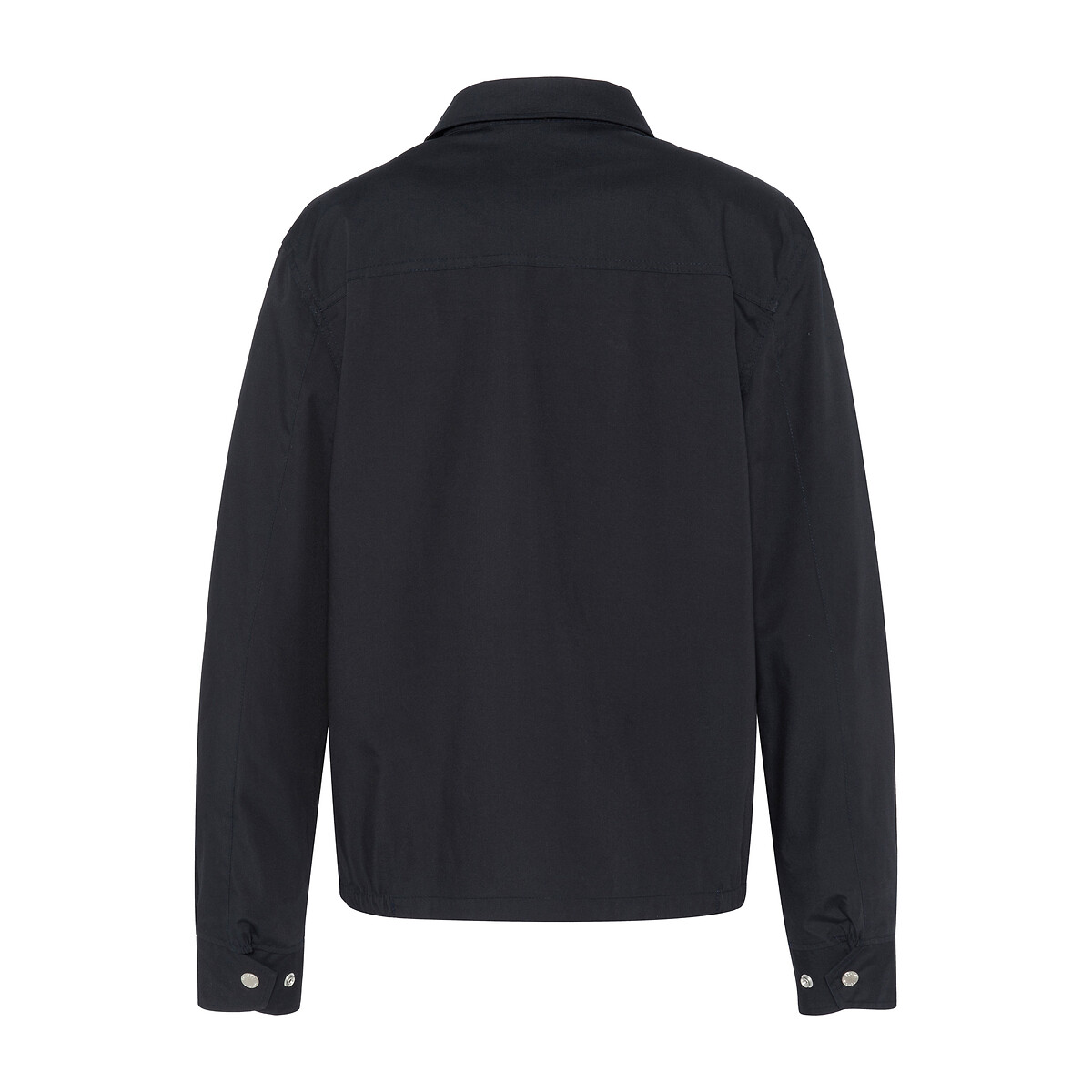 Blouson col chemise Cadams bleu marine, SCHOTT
