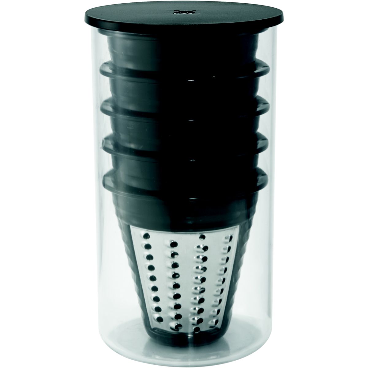 Râpe légumes électrique Kitchen Minis Salad-to-go gris, WMF