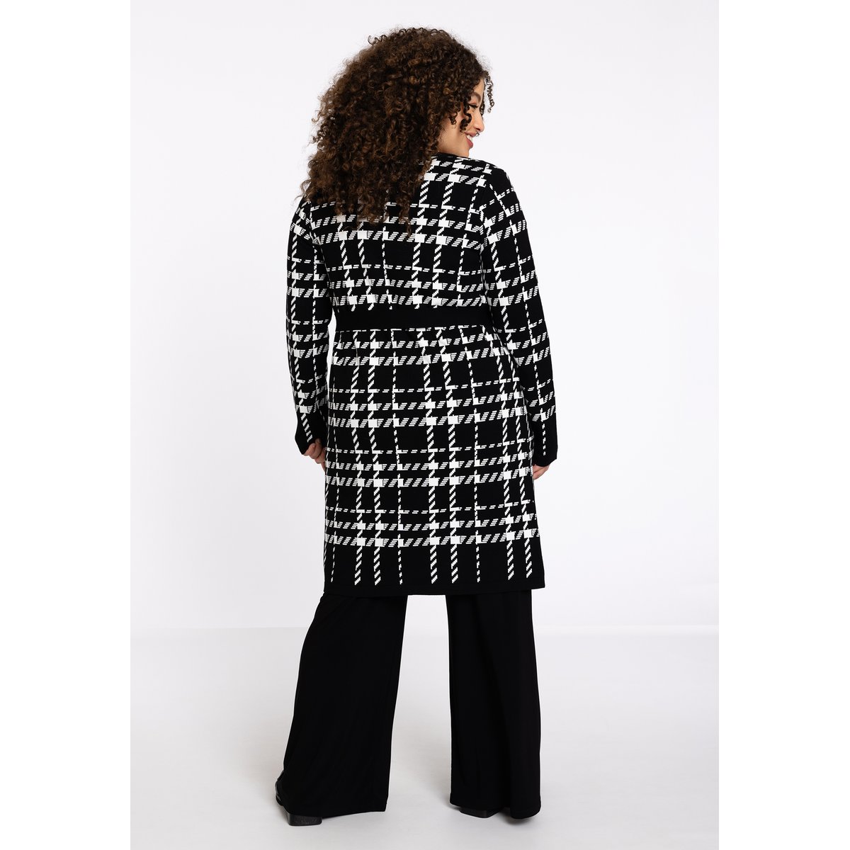 Gilet imprimée noir, YOEK