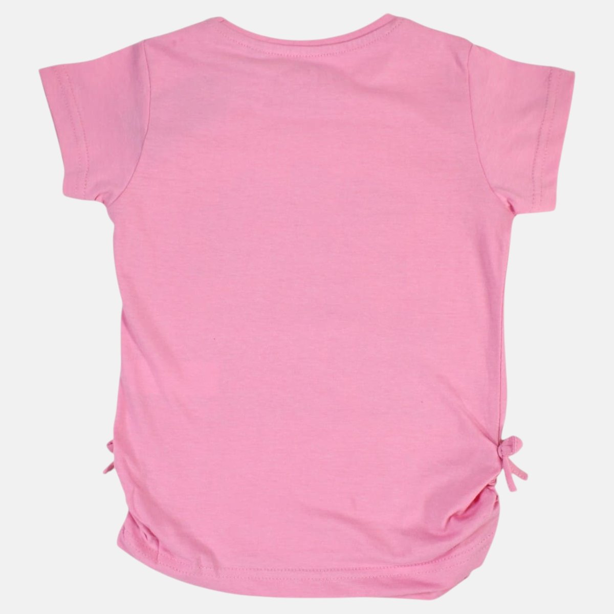 T-shirt manches courtes imprimé, col rond FLORA rose, LEE COOPER