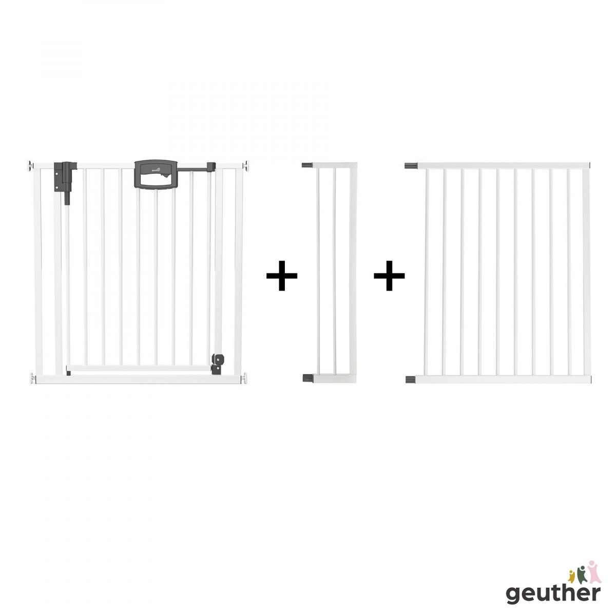 Barrière de porte à pression Easylock Plus métal160,5 cm 168,5 cm couleur unique, GEUTHER
