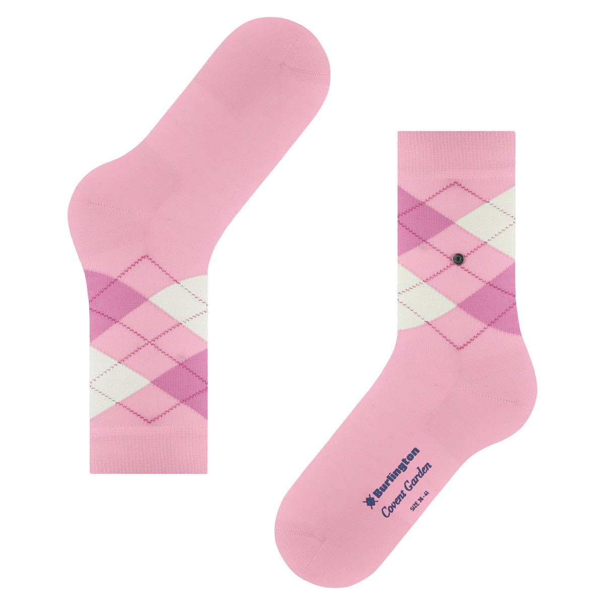 Chaussettes Covent Garden Opaque rose, BURLINGTON