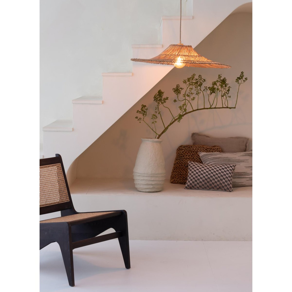 Lampe Suspendue Rotin CANCUN naturel, GOOD & MOJO