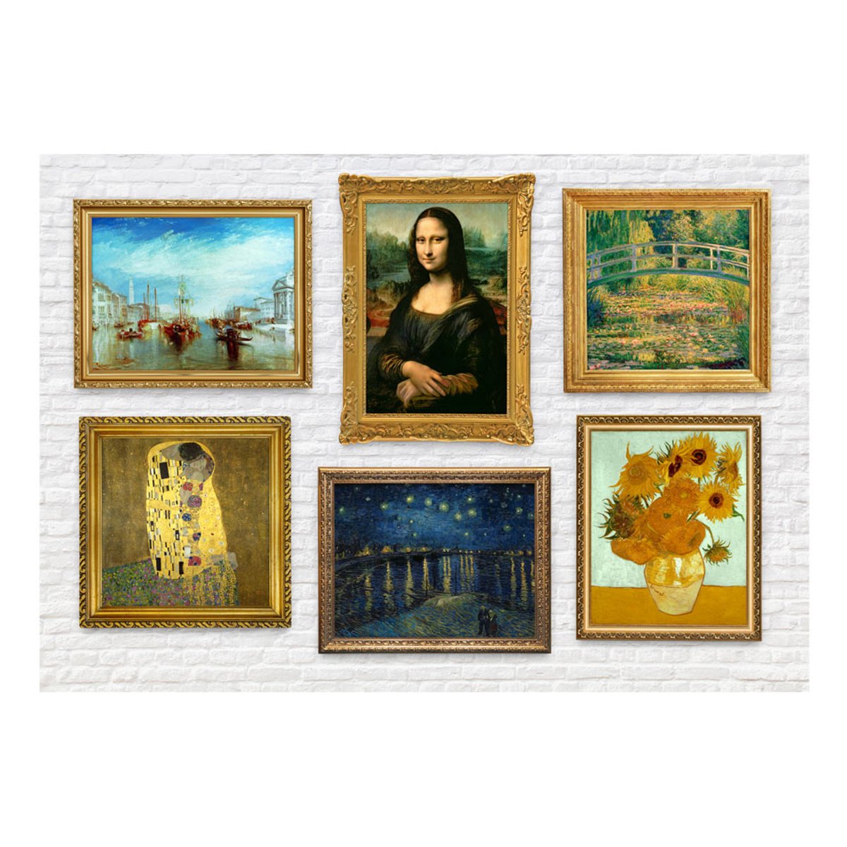 Papier peint intissé panoramique Vintage et Retro Wall of treasures multicouleur, EDEN