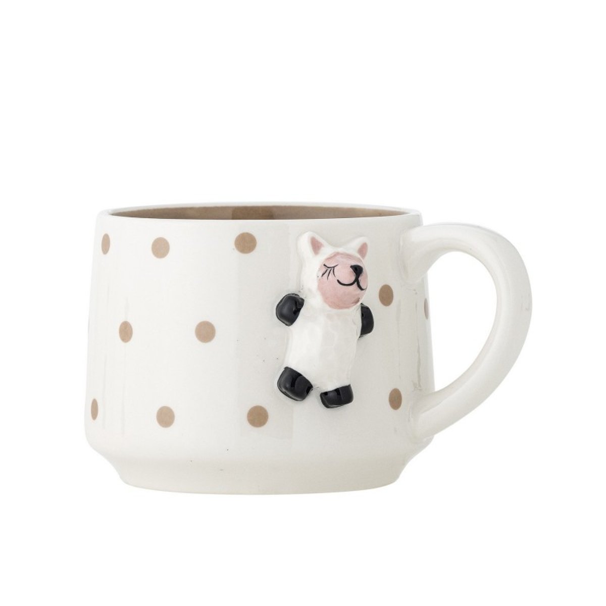 Mug enfant grès mouton Dolly blanc, BLOOMINGVILLE