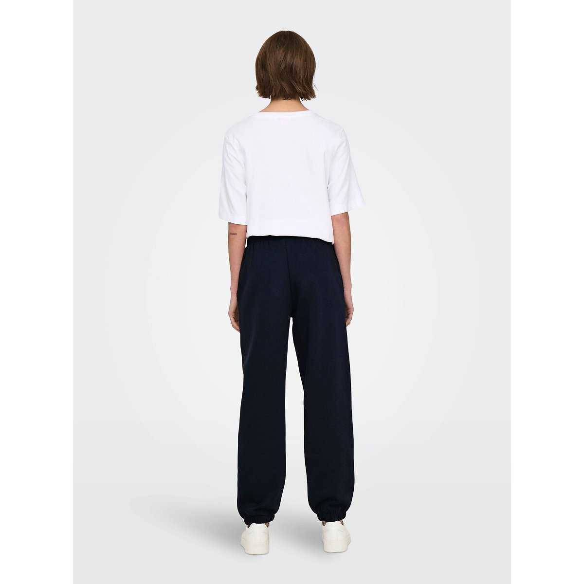 Broek met hartjes marineblauw, ONLY