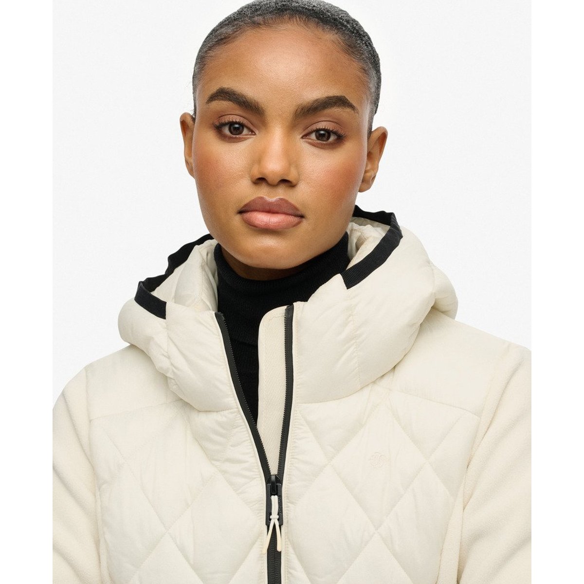 Veste à capuche Heritage Storm blanc cassé, SUPERDRY