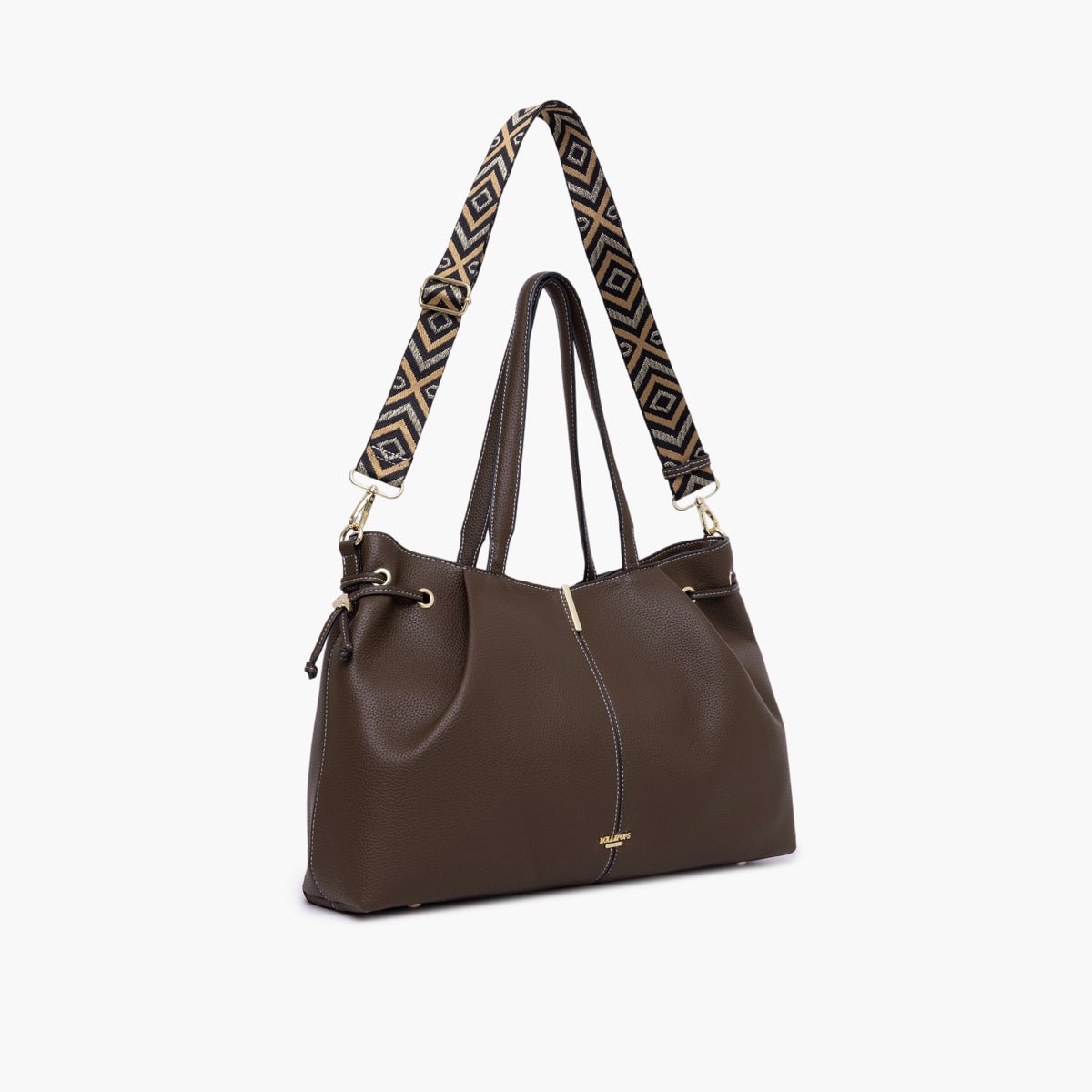 Grand sac shopper Taloum L marron, LOLLIPOPS