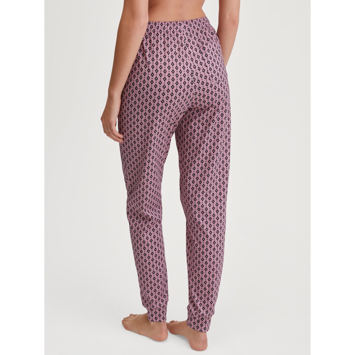 Bas de pyjama avec poignets Coton FAVOURITES BOTANIC lilas, CALIDA