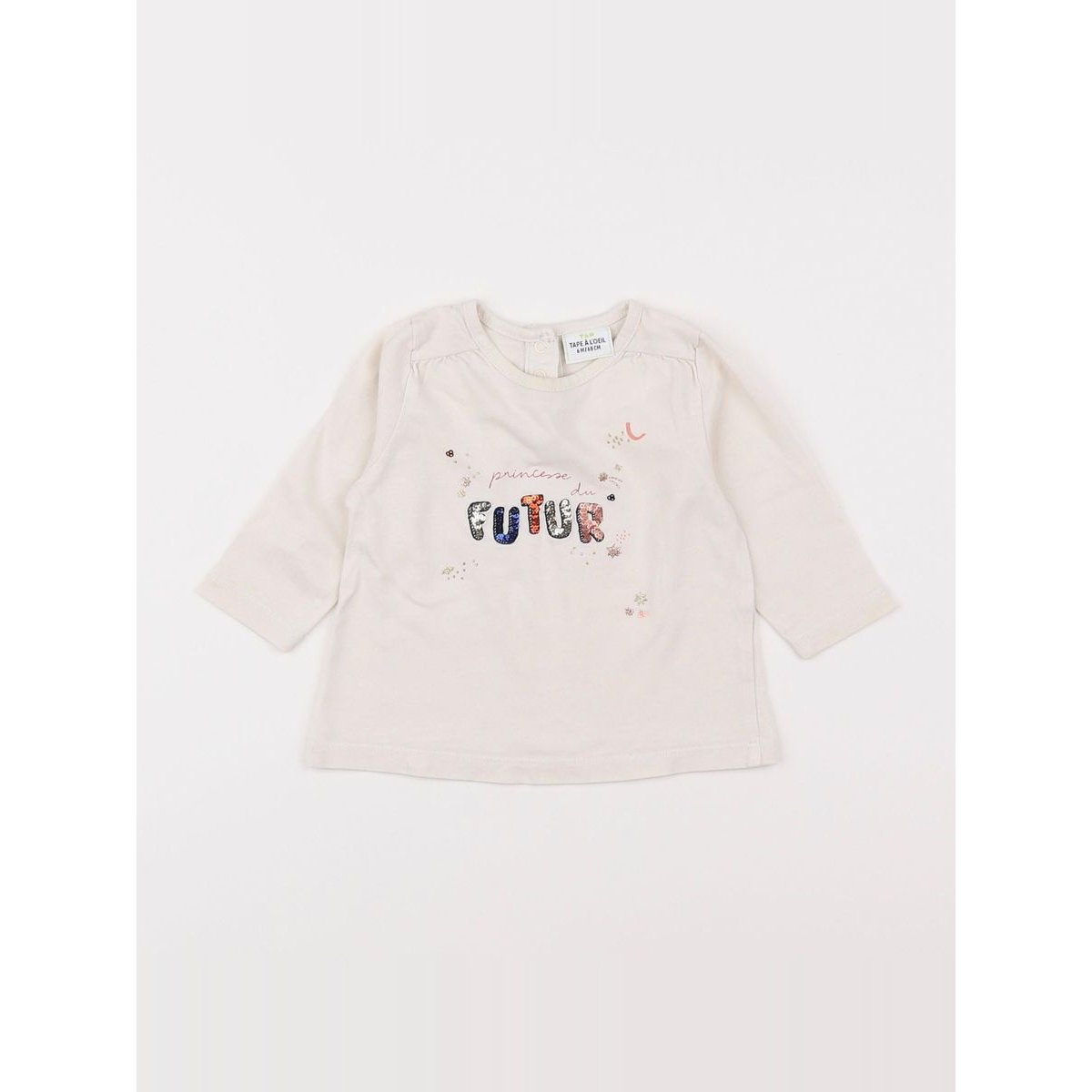 Tee-shirt - Bon état blanc, TAPE A L'OEIL