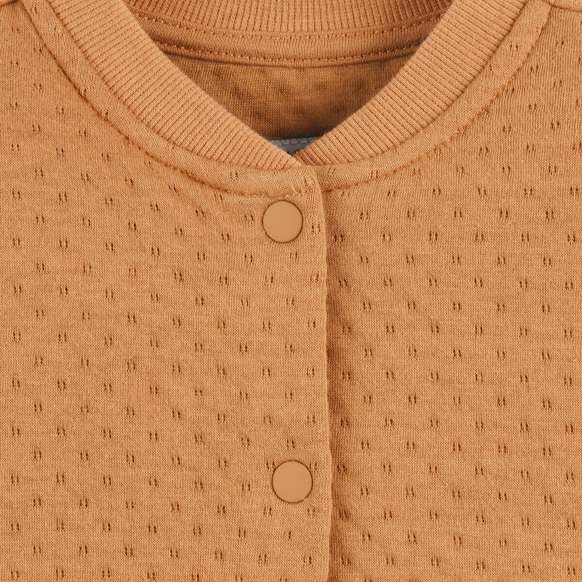 Sweat ouvert pressionné jaune, LA REDOUTE COLLECTIONS