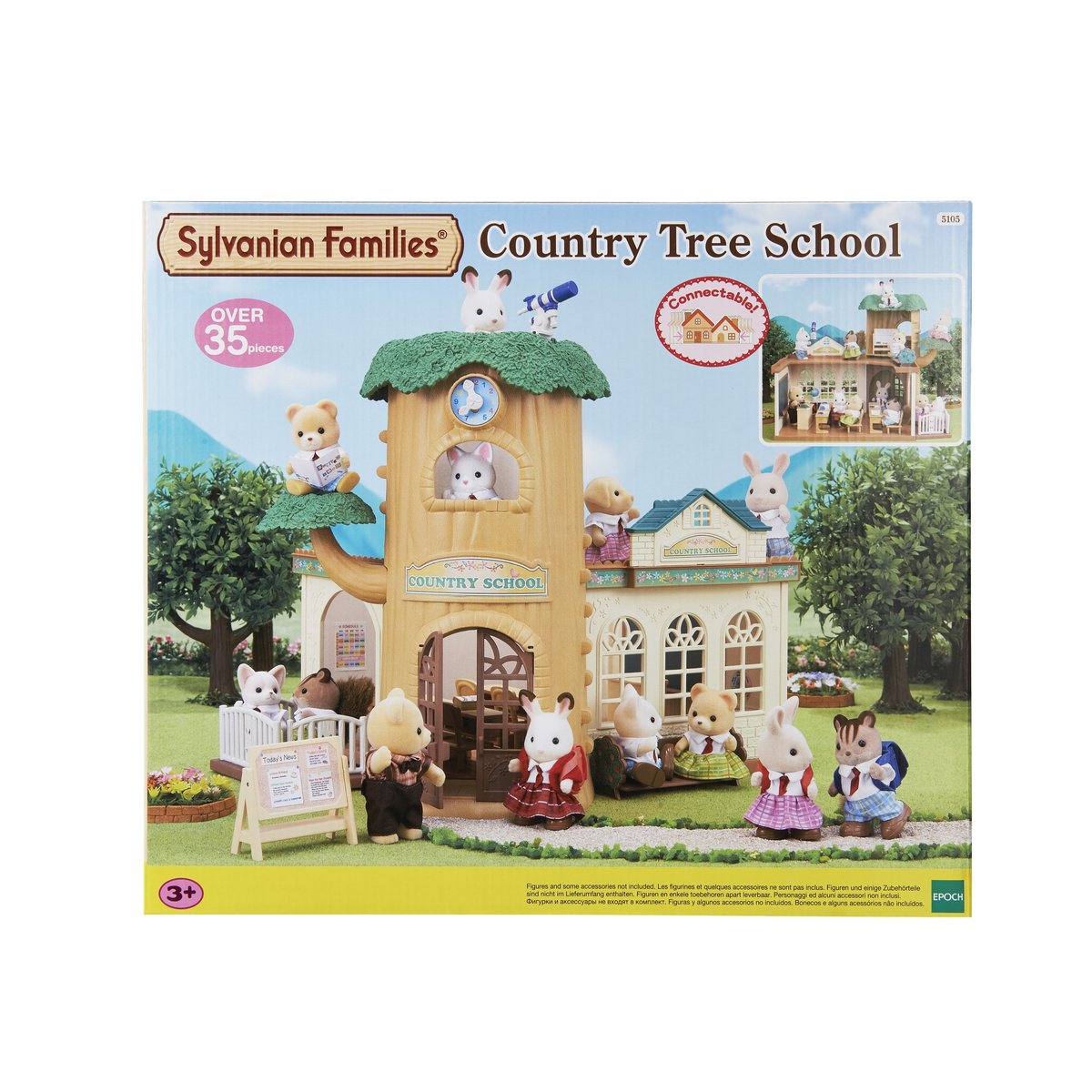 5105 Sylvanian Ecole de la foret autres, SYLVANIAN FAMILIES
