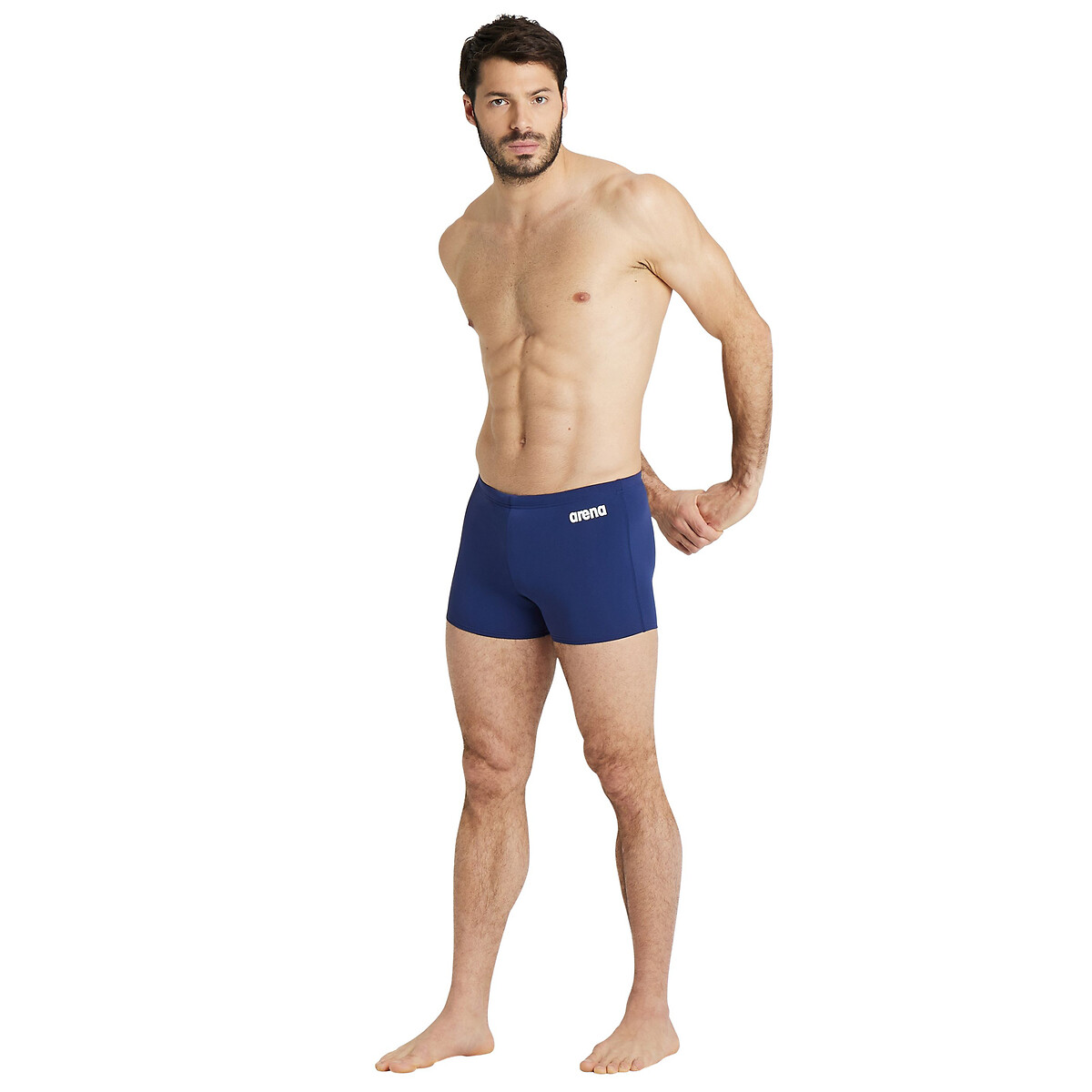 Boxer de bain petit logo bleu marine, ARENA