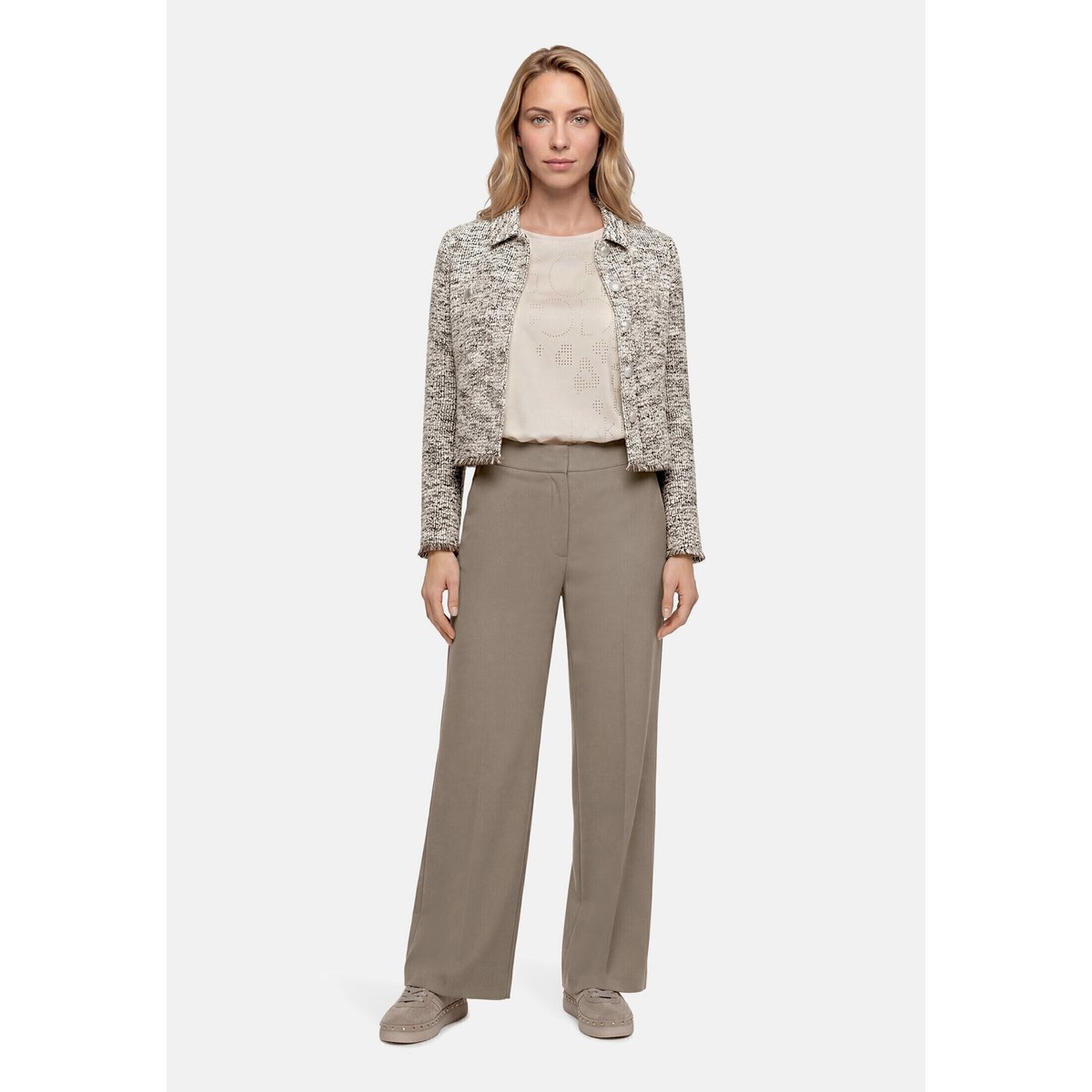 Veste blazer à manches longues nature/brown, BETTY BARCLAY