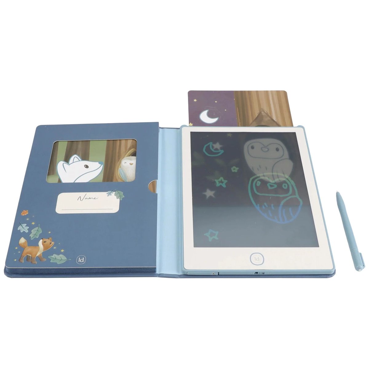 Tablette à dessin bleu, multicolore, LITTLE DUTCH