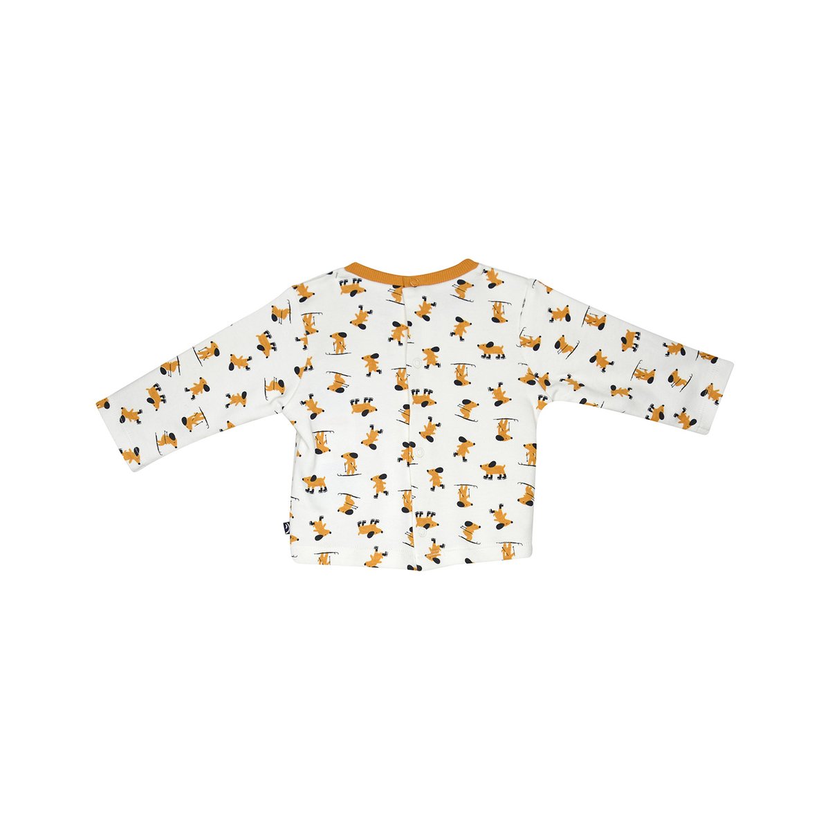 Tee shirt salopette joey molleton long bebe gris, SUCRE D'ORGE
