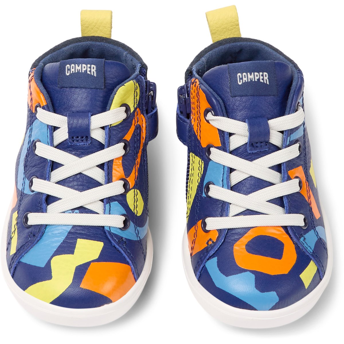 Sneaker Pursuit Twins Cuir marine/multicolore, CAMPER