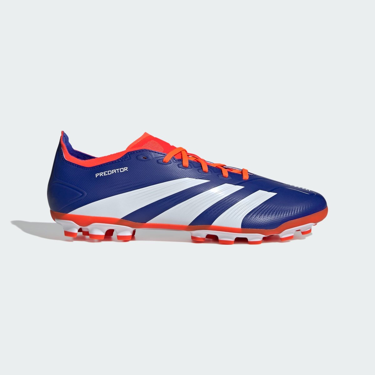 Chaussure Predator League 2G/3G Terrain synthétique lucid blue / cloud white / solar red, adidas Performance