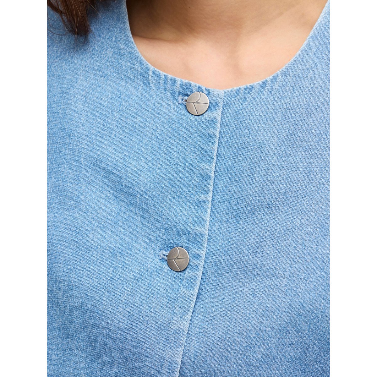 Blazer light blue denim, ROUGE EDIT