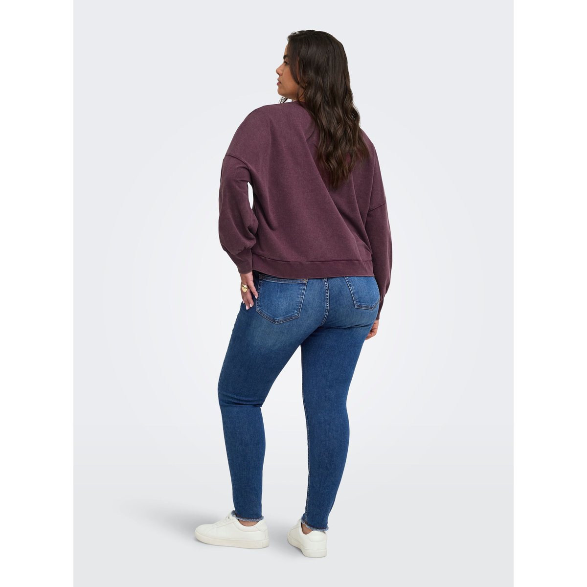 Sweat-Shirt violette - fig 1, ONLY CARMAKOMA