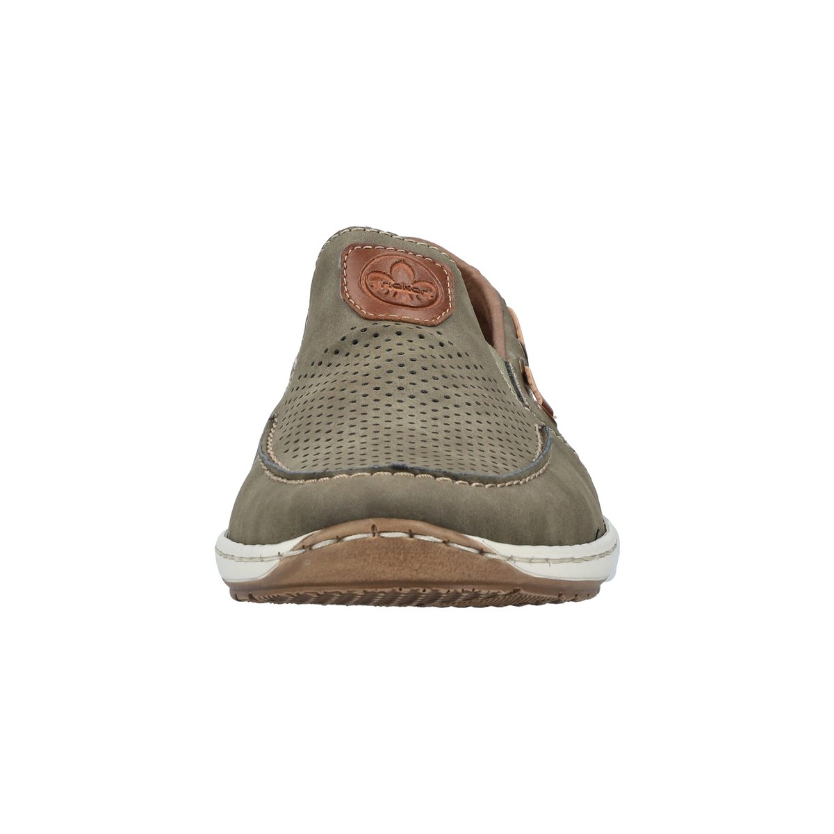 Mocassin Cuir Morelia vert, RIEKER