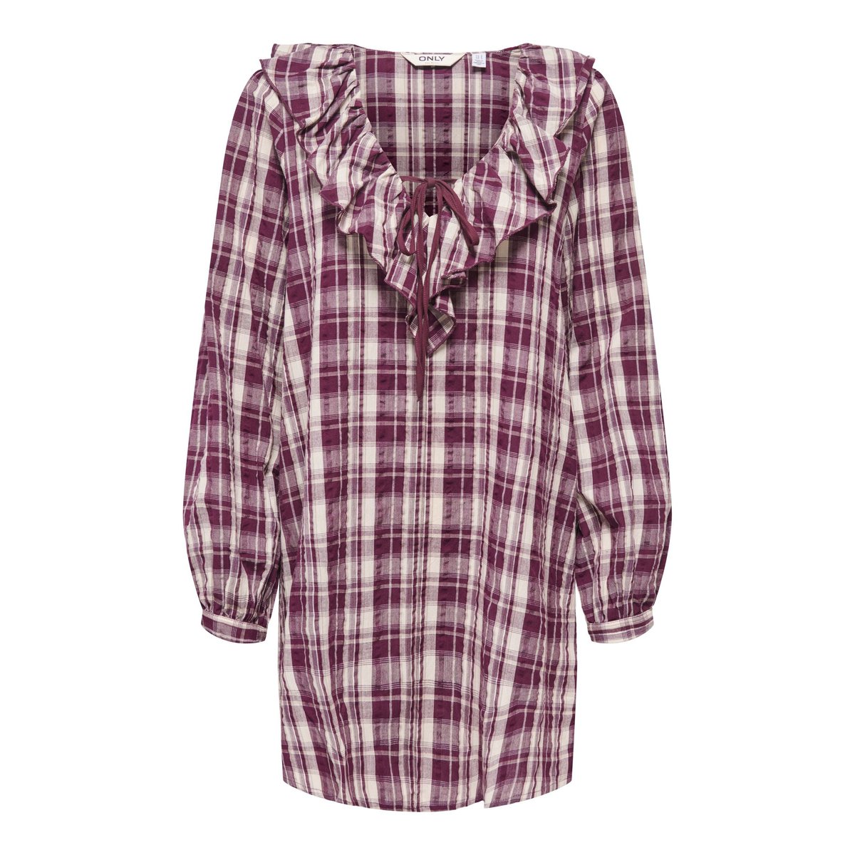 Robe burgundy, ONLY