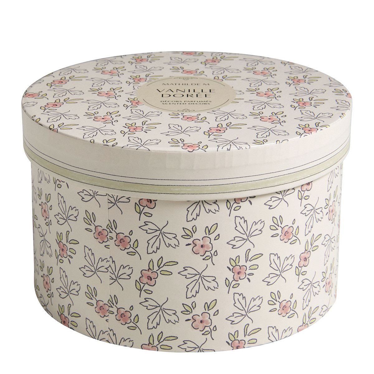 Coffret de 5 décors parfumés - Vanille Dorée blanc, MATHILDE M