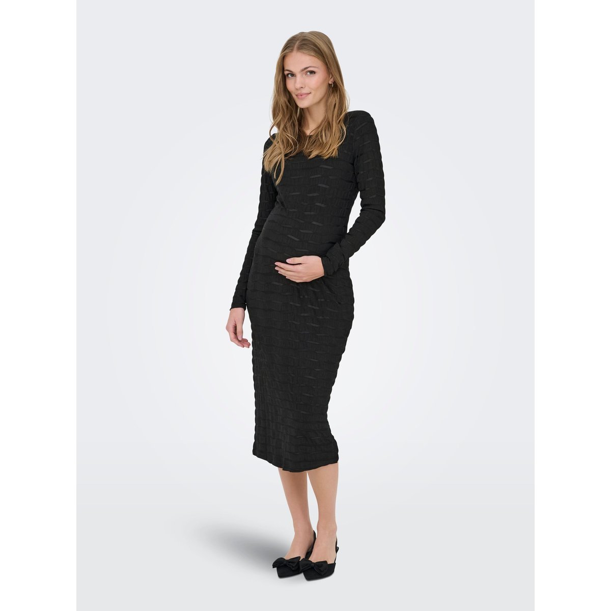 Robe noire - black, ONLY