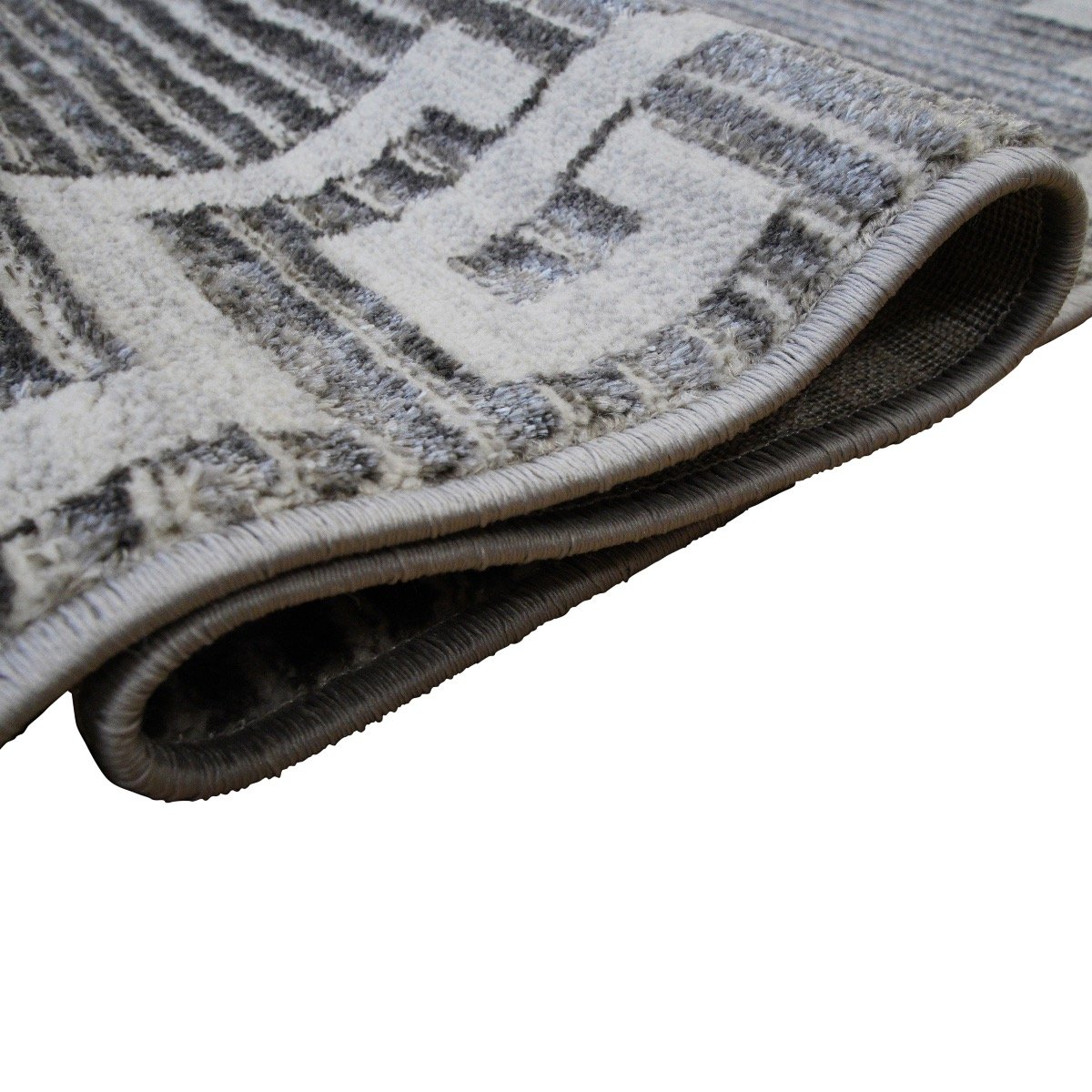 Tapis vintage oriental BORGES ORIENT gris, THE DECO FACTORY