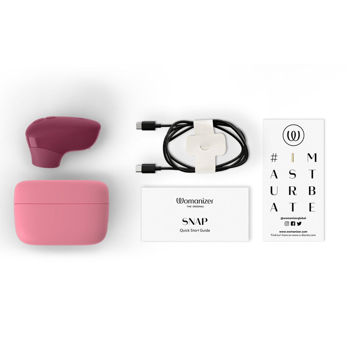 Stimulateur Clitoridien Snap violet, WOMANIZER