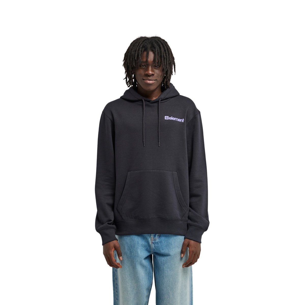 Sweat capuche JOINT noir flint black, ELEMENT