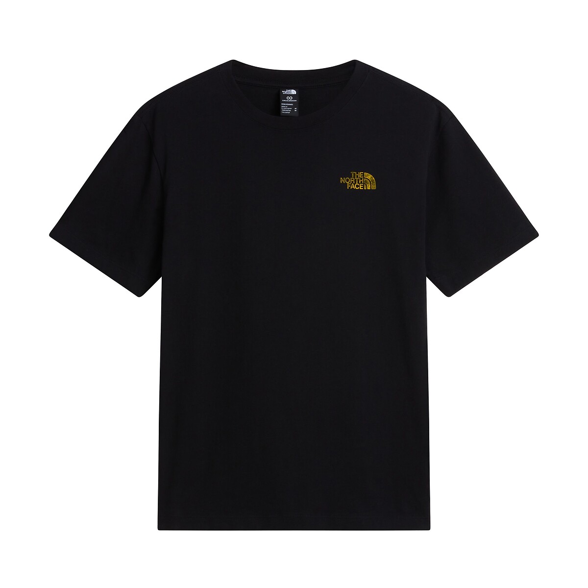 Back Print Short Sleeve T-Shirt black, THE NORTH FACE