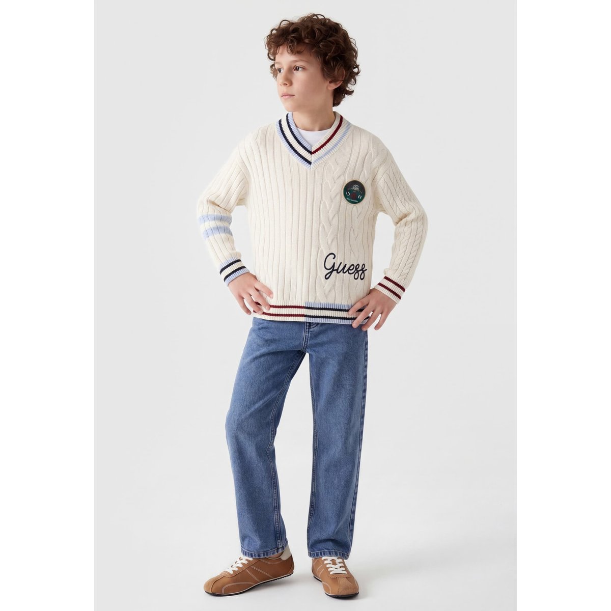 Straight Jean Jambe bleu, GUESS KIDS