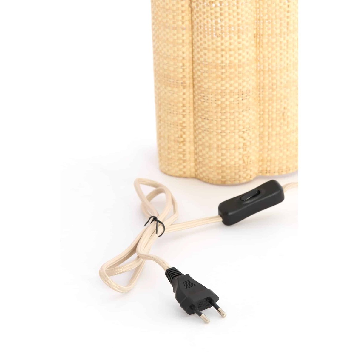 Lampe Murale Textiles VERDANTIA blanc, LIGHT & LIVING