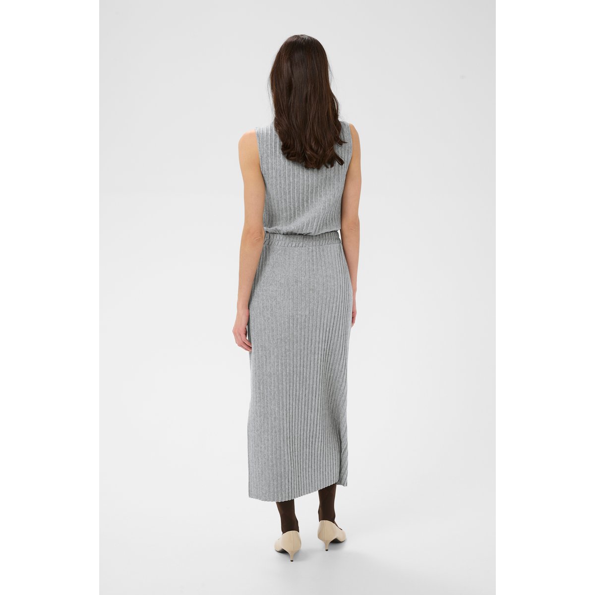 Jupe gris grey melange, CULTURE