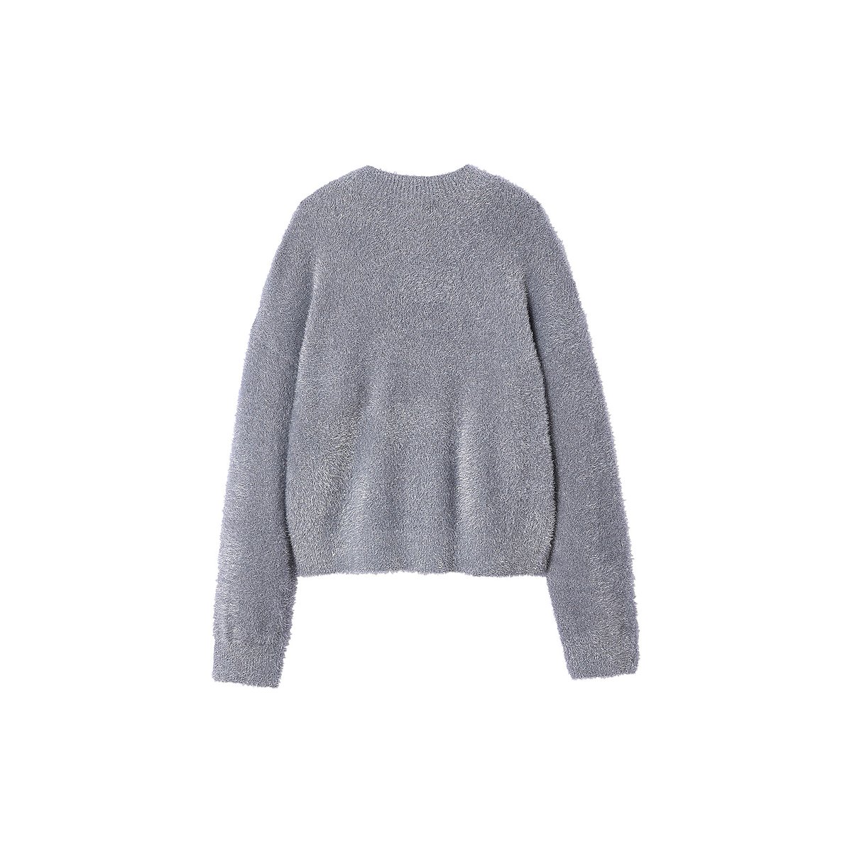 Pull noël maille duveteuse effet argenté argent, JONEN