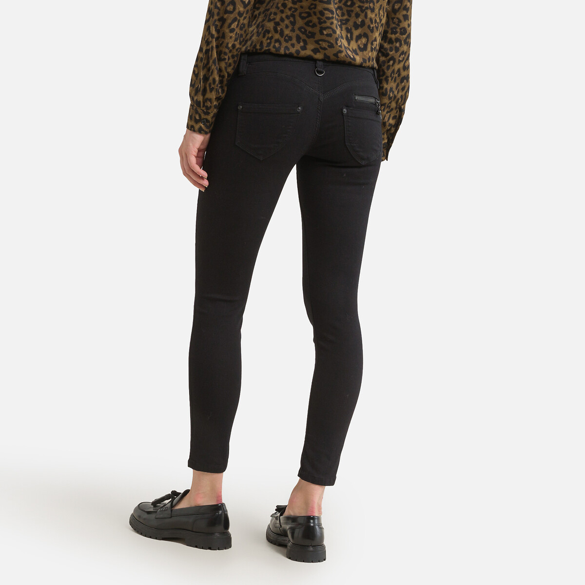 S-SDM Alexa Cropped Jeans in Slim Fit black, FREEMAN T. PORTER