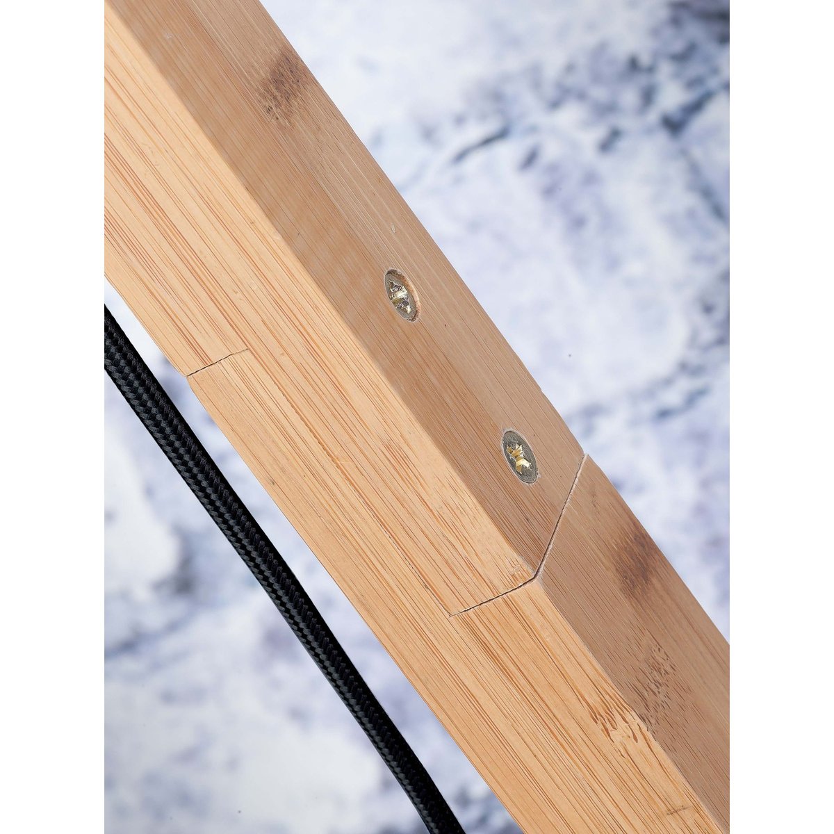 Lampadaire Bambou HOKKAIDO naturel, GOOD & MOJO