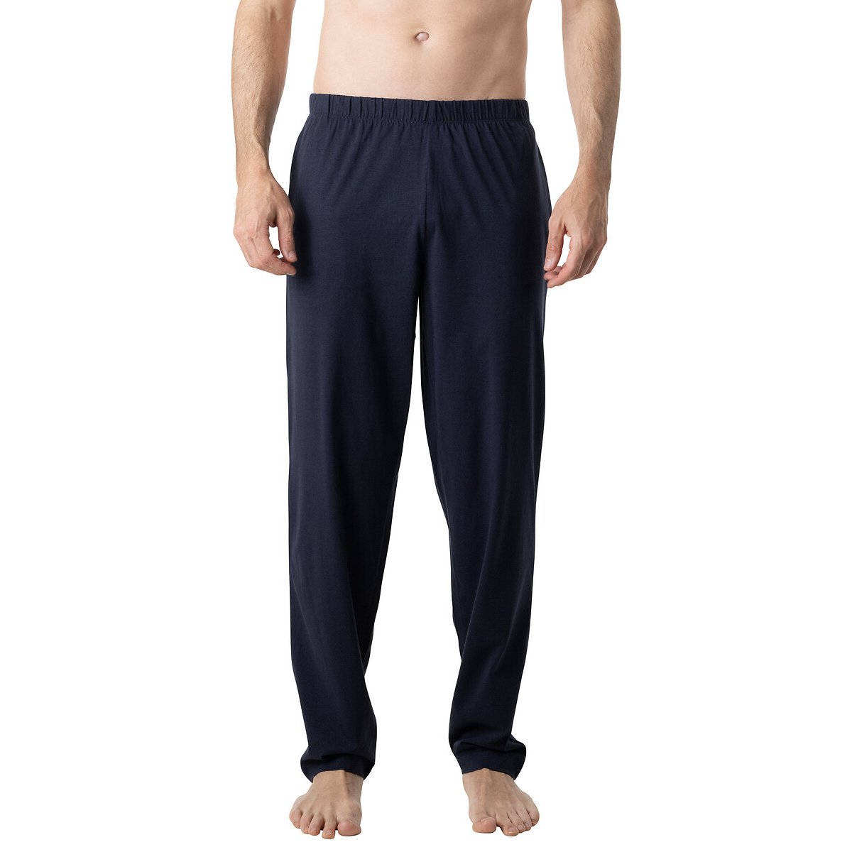 Pyjama avec col V bleu marine, EMINENCE