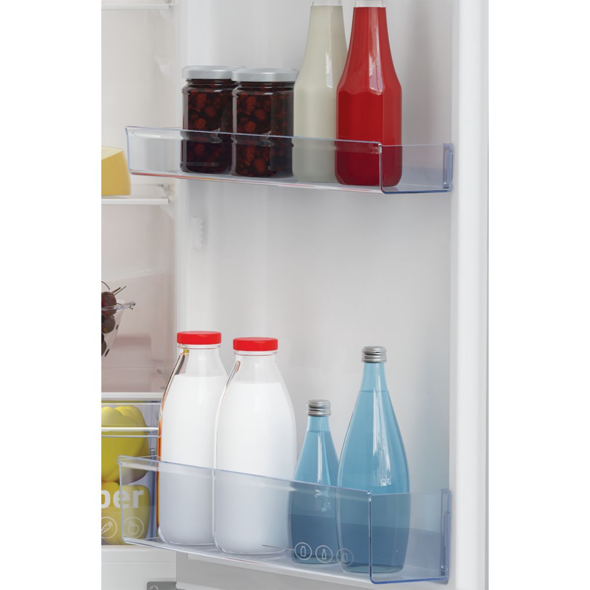 Réfrigérateur combiné RCSA300K40WN blanc, BEKO