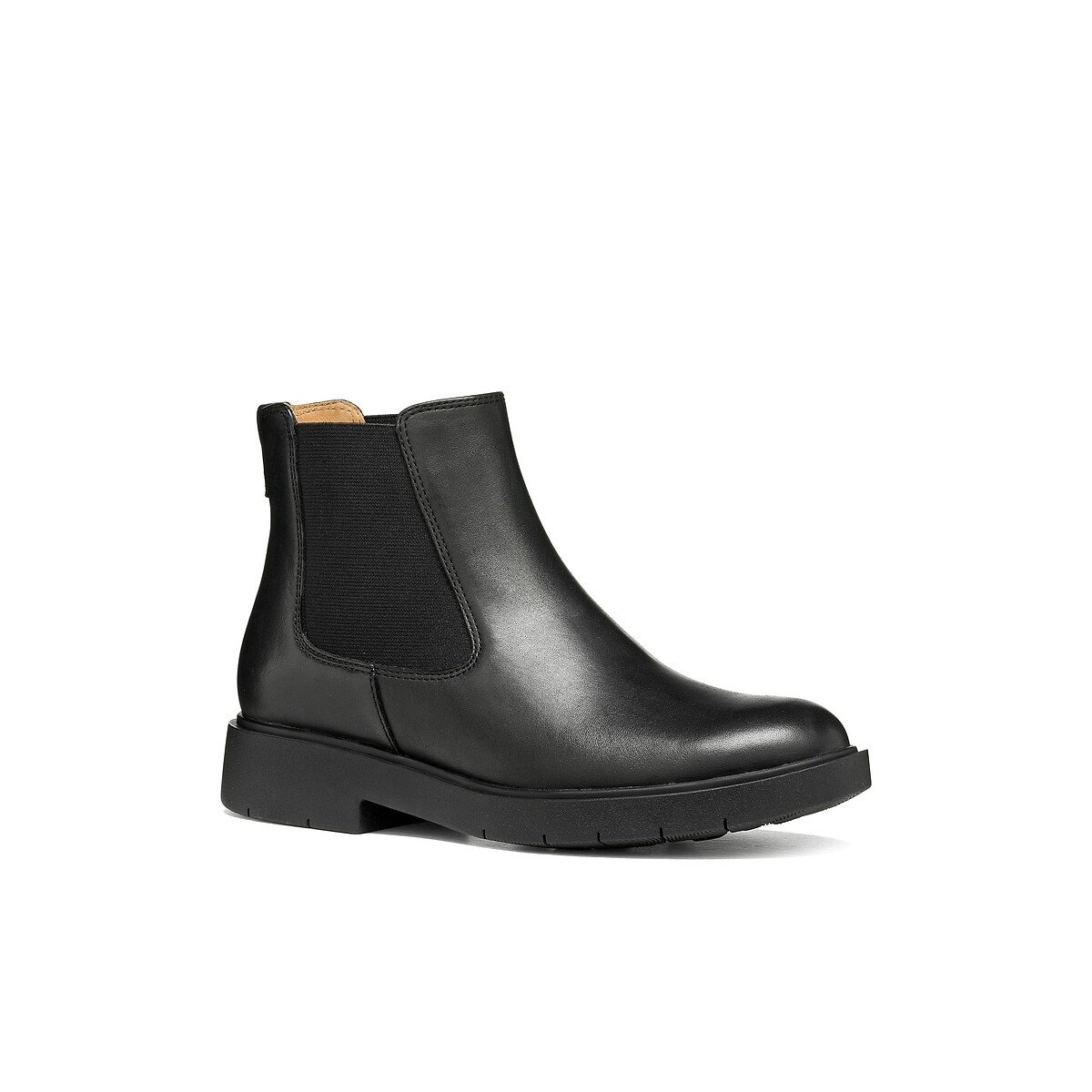 Botines Chelsea de piel SPHERICA EC1 B negro, GEOX