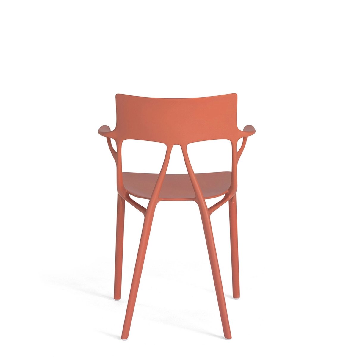 Chaise A.I rouge orangé, KARTELL