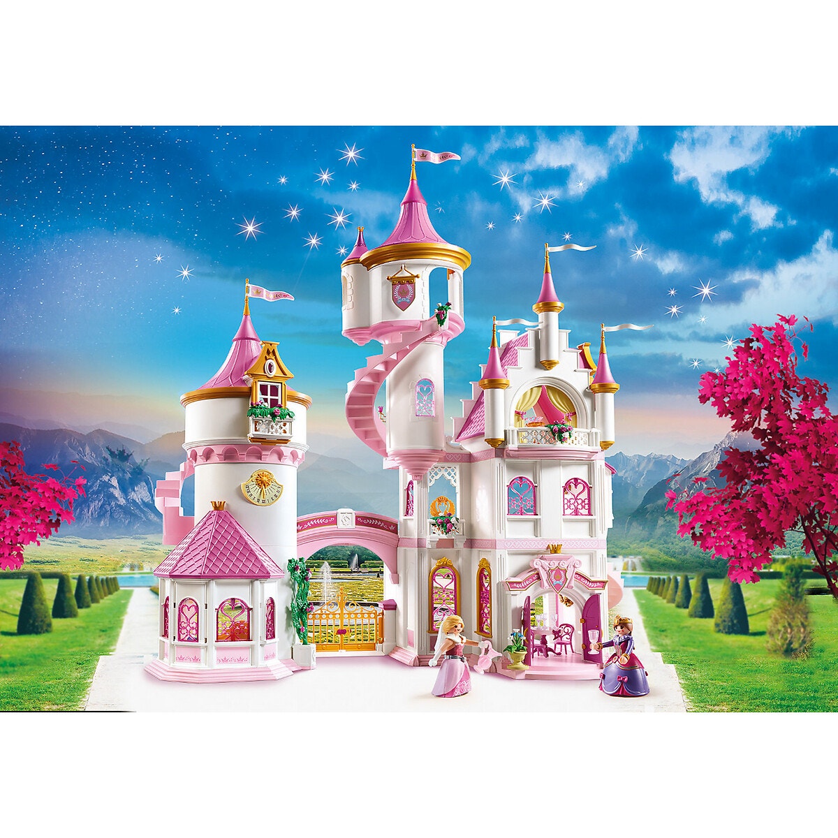 Grand palais de princesse multicolore, PLAYMOBIL