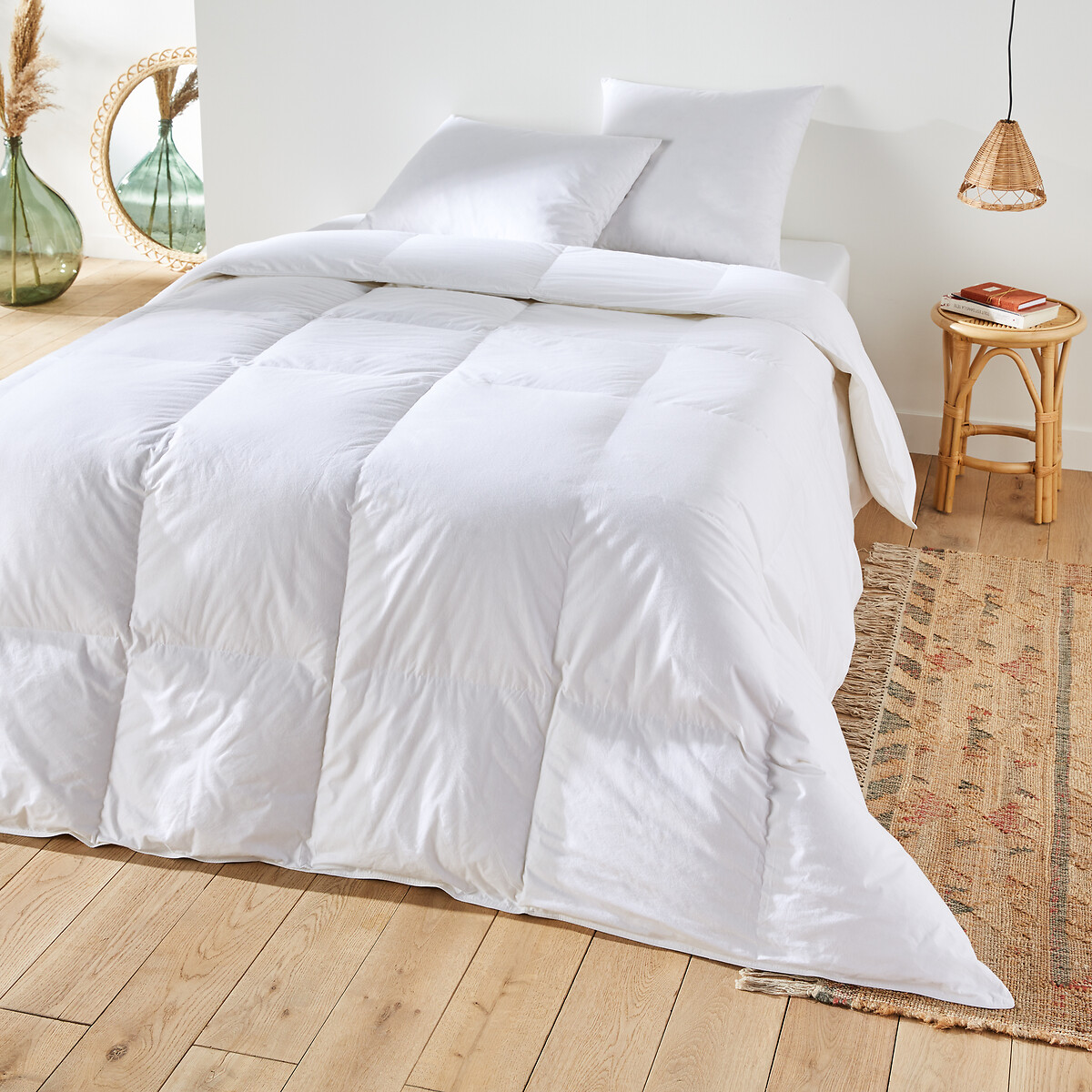Couette très chaude 100% duvet d'oie anti-acarien blanc, LA REDOUTE INTERIEURS