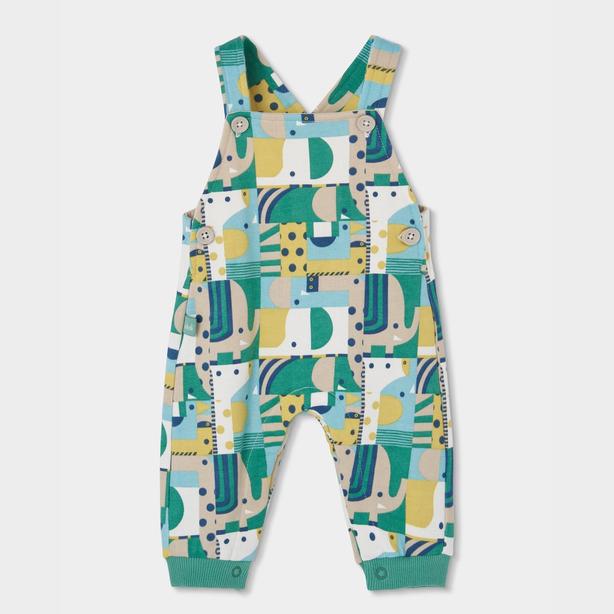 Ensemble bébé garçon maille imprimé animaux multicolore, BOBOLI