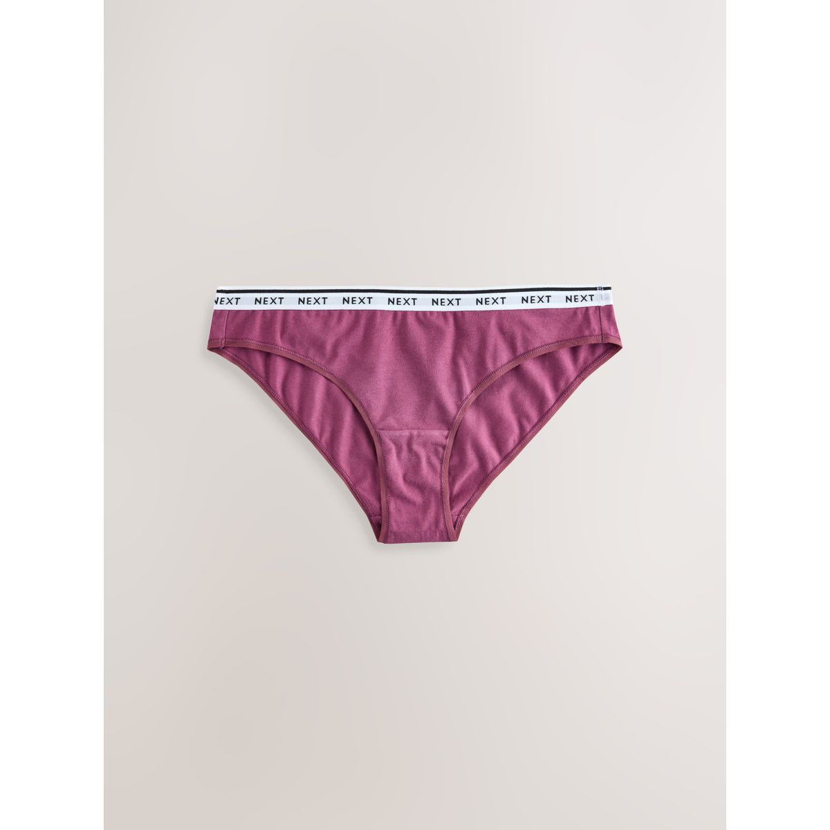 Culotte en coton à logo, lot de 7 prune, NEXT