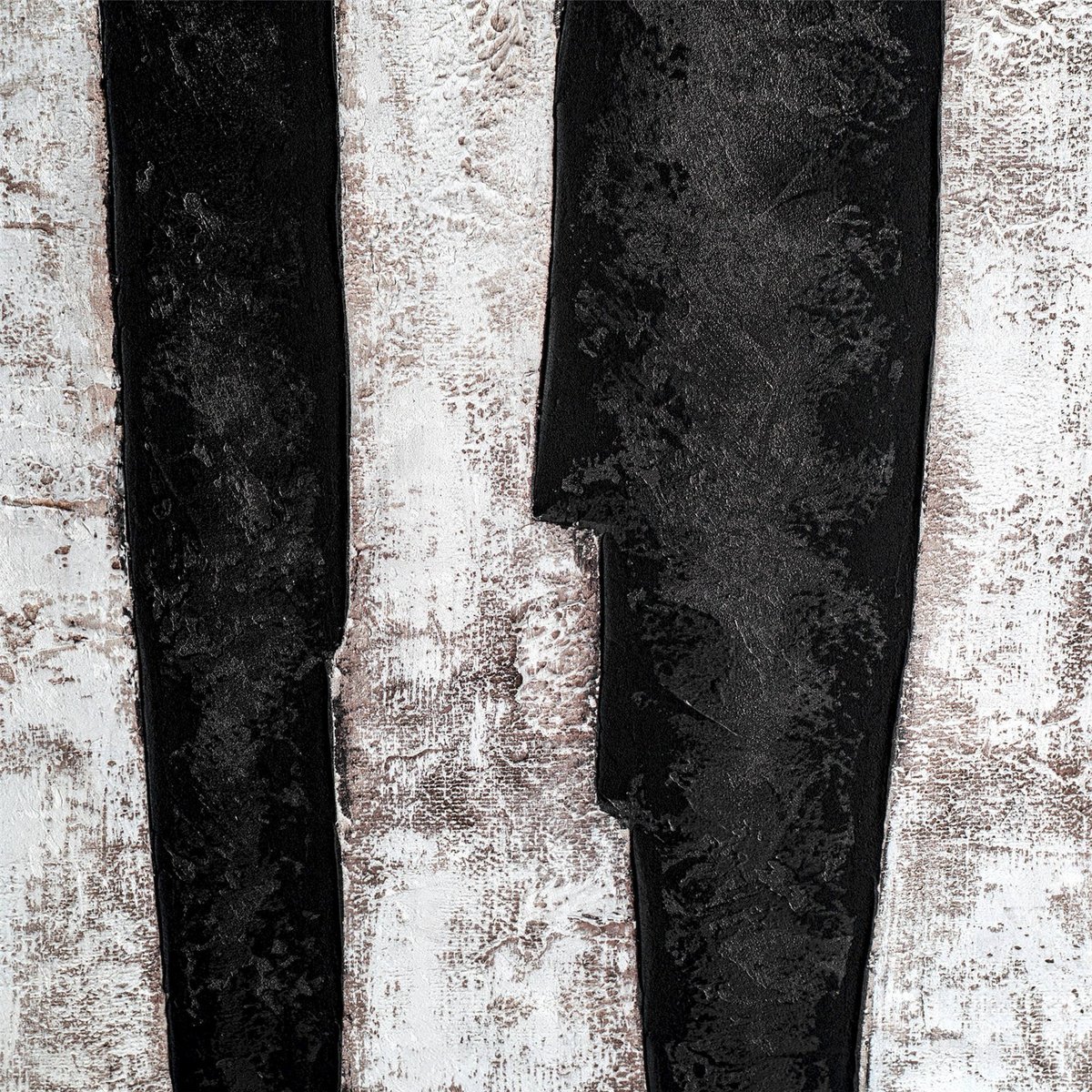 Tableau abstrait contemporain en toile tons neutres beige et gris clair, RECOLLECTION