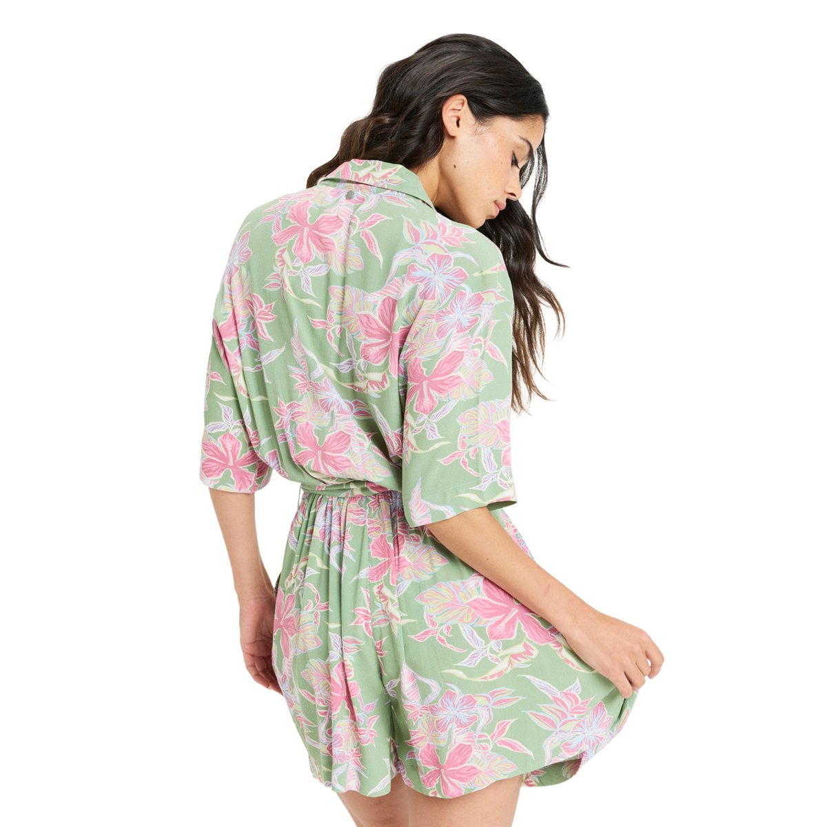 Combishort REAL YESTERDAY. vert basil kartofeel apparel, ROXY
