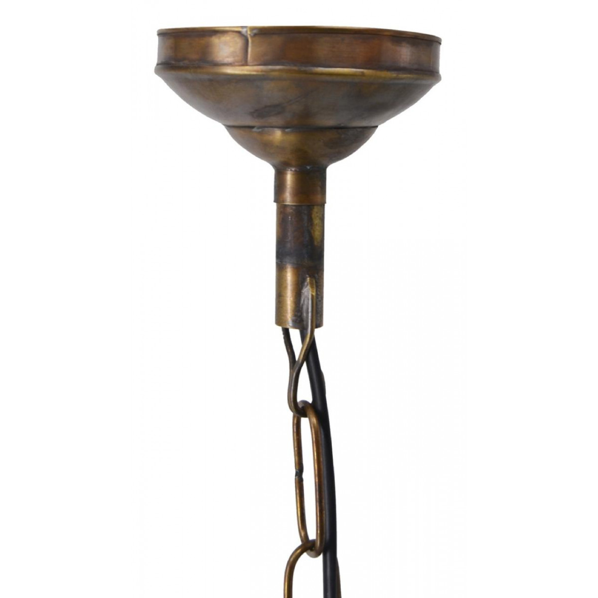 Lustre bronze bronze, DECORATION D’AUTREFOIS