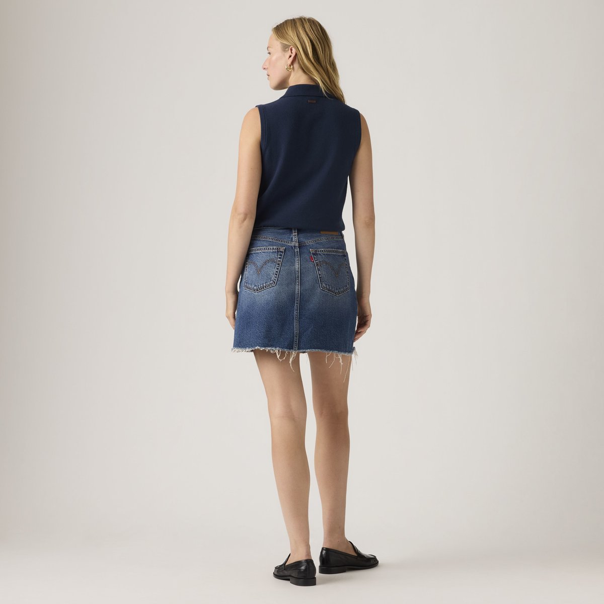 Jupe courte denim free lunch, LEVI'S